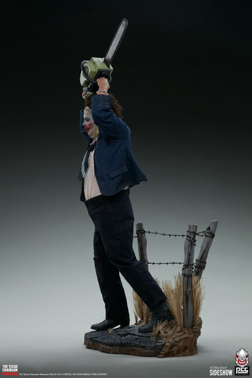 LEATHERFACE "PRETTY WOMAN MASK" 1:3 Scale Statue by PCS - Image 6