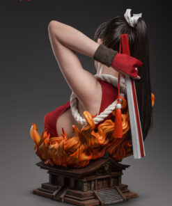 Mai Shiranui Life-Size Bust By Queen Studios Collectibles - Image 5