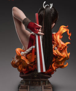 Mai Shiranui Life-Size Bust By Queen Studios Collectibles - Image 4