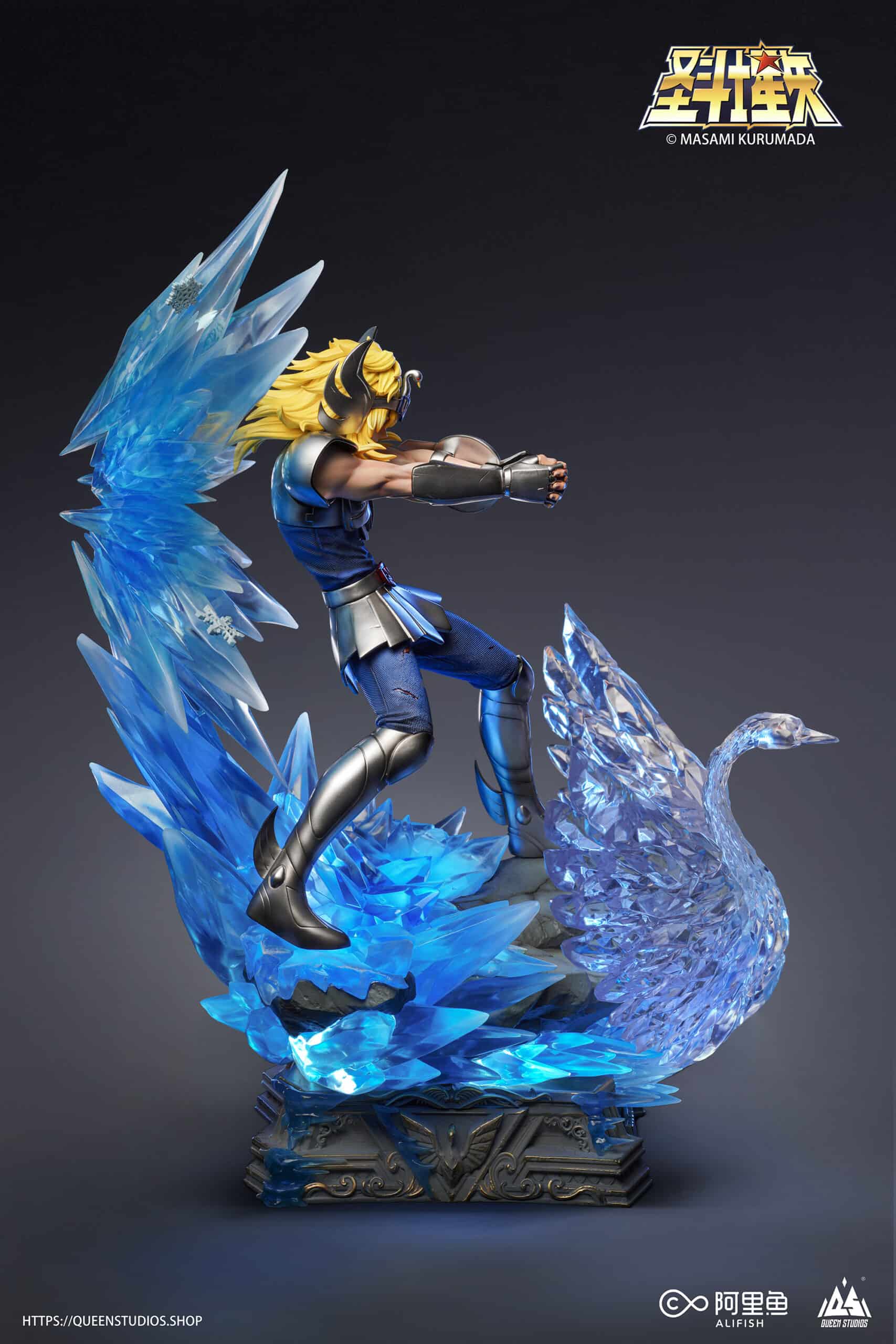 Cygnus Hyoga 1/6 Statue By Queen Studios - Image 14