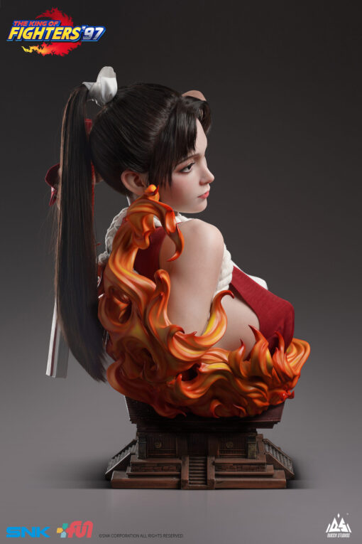 Mai Shiranui Life-Size Bust By Queen Studios Collectibles - Image 6