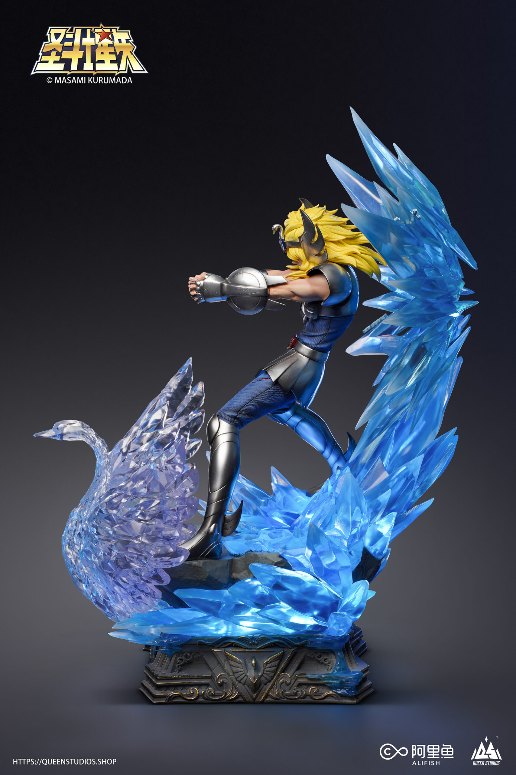 Cygnus Hyoga 1/6 Statue By Queen Studios - Image 15