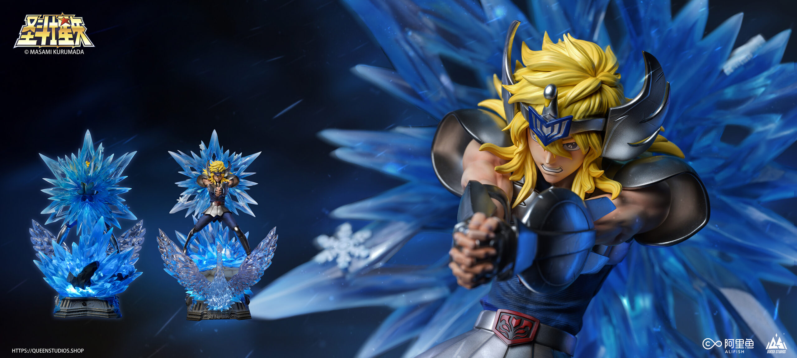 Cygnus Hyoga 1/6 Statue By Queen Studios - Image 25