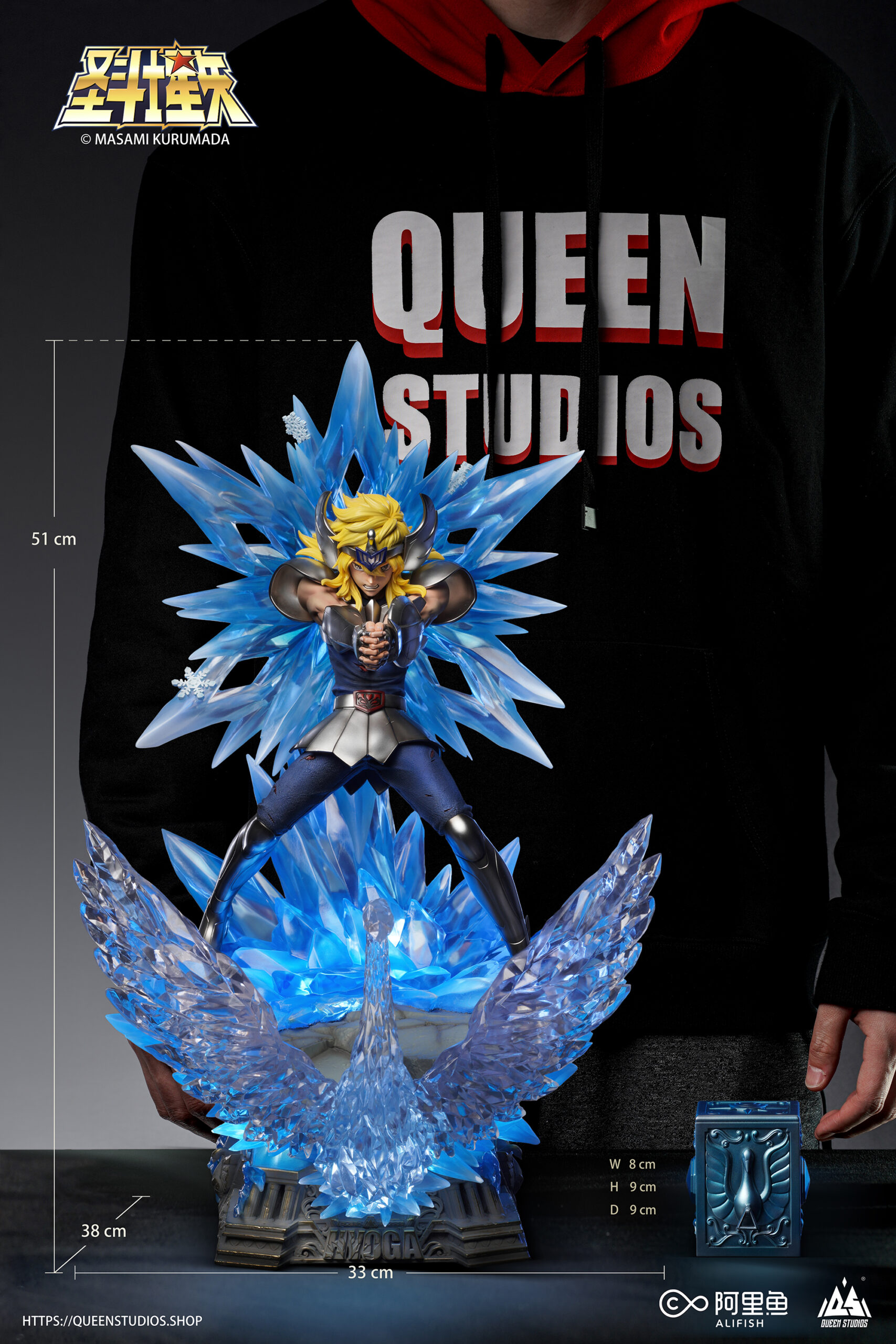 Cygnus Hyoga 1/6 Statue By Queen Studios - Image 2
