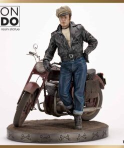 Alternative view of MARLON BRANDO WITH BIKE OLD&RARE 1:6 RESIN