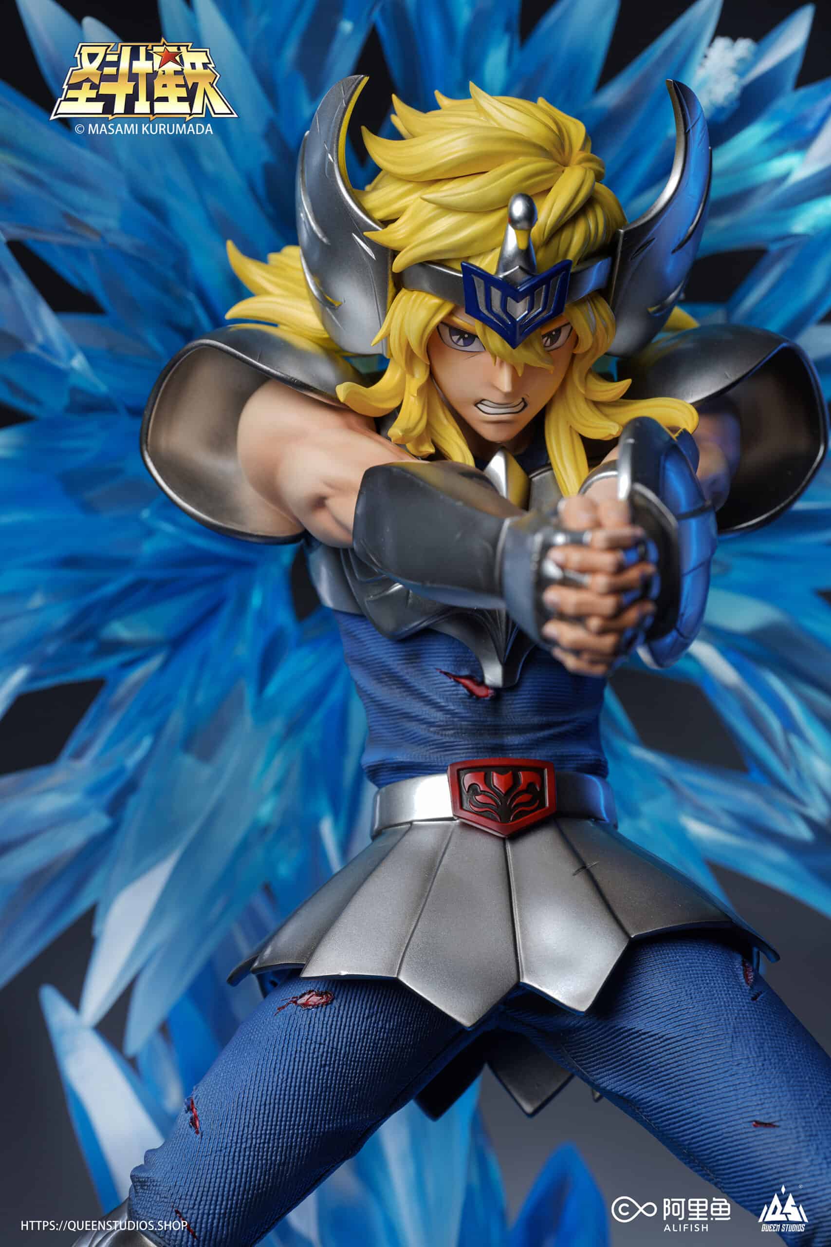 Cygnus Hyoga 1/6 Statue By Queen Studios - Image 7