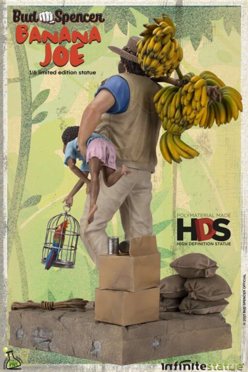 BUD SPENCER AS BANANA JOE OLD&RARE 1/6 RESIN STATUE - Image 5