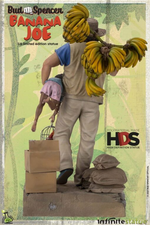 BUD SPENCER AS BANANA JOE OLD&RARE 1/6 RESIN STATUE - Image 6