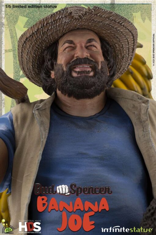 BUD SPENCER AS BANANA JOE OLD&RARE 1/6 RESIN STATUE - Image 13