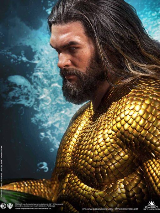 QUEEN STUDIOS Aquaman 1:2 Statue by Queen Studios - Image 3