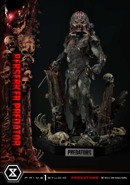 Museum Masterline Predators Berserker Predator Deluxe Bonus Version 1/3 Scale  - MMPR-03DXS By Prime 1 Studios - Image 14