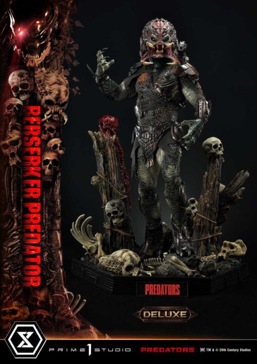 Museum Masterline Predators Berserker Predator Deluxe Bonus Version 1/3 Scale  - MMPR-03DXS By Prime 1 Studios - Image 16