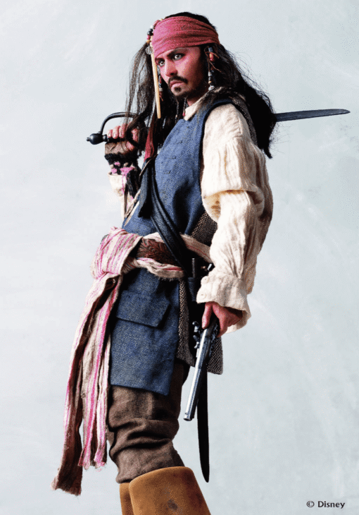 Jack Sparrow 1/3 Scale Maquette By Cinemaquette - Image 3