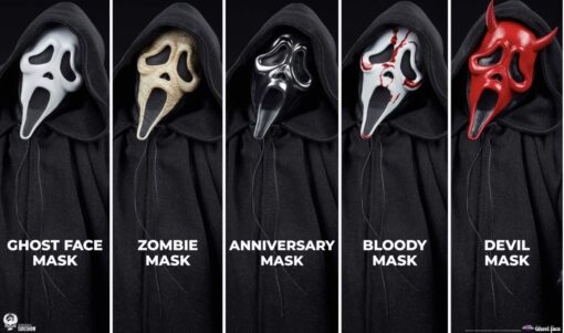 Ghost Face Deluxe Version1/4 Scale StatueBy PCS - Image 15