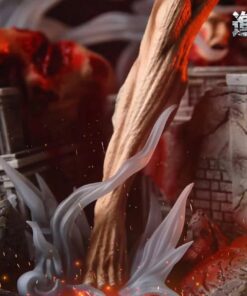 Alternative view of Giant studios EREN Attack On Titans  Resin Statue