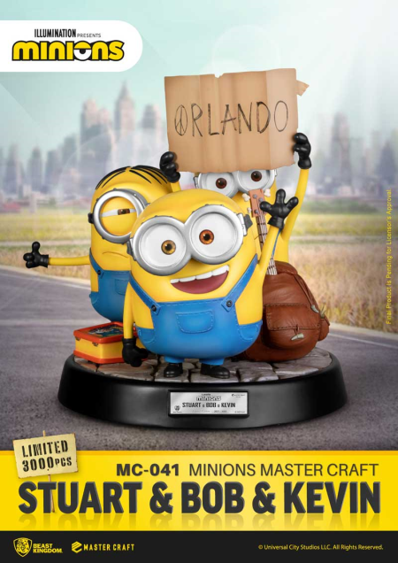 MC-041 Universal Minions Master Craft Stuart & Bob & Kevin