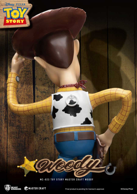MC-023 Pixar Toy Story Master Craft Woody - Image 5