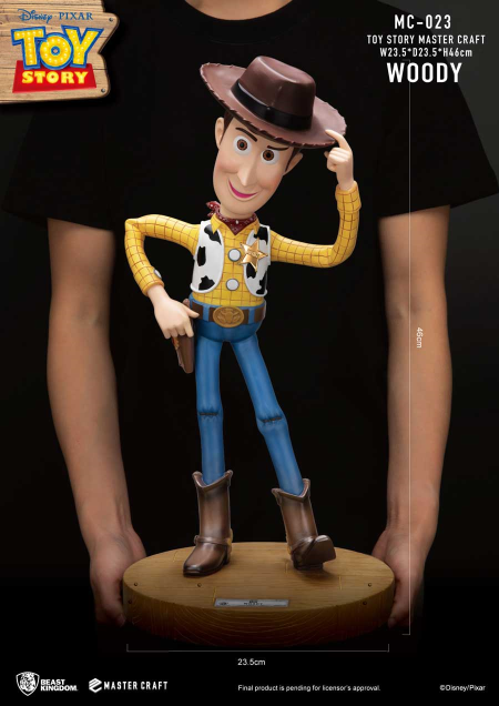 MC-023 Pixar Toy Story Master Craft Woody - Image 2