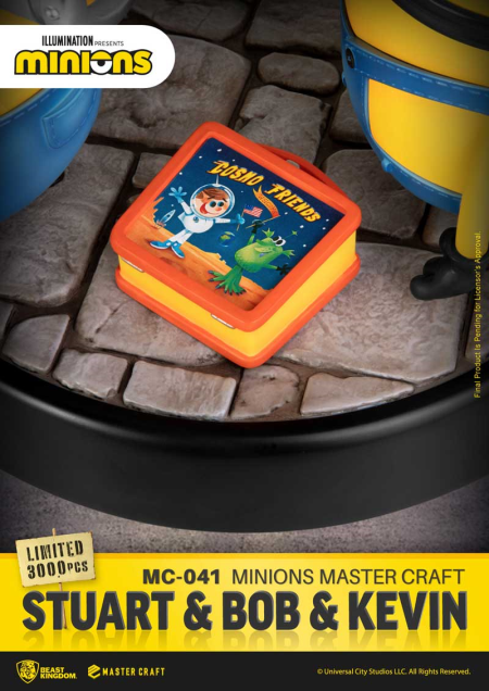 MC-041 Universal Minions Master Craft Stuart & Bob & Kevin - Image 5