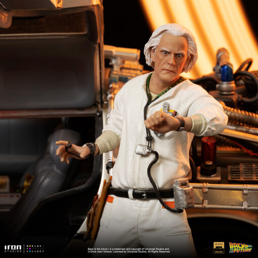 DELOREAN FULL SET Deluxe Art Scale 1/10 - Back to the Future - Image 5