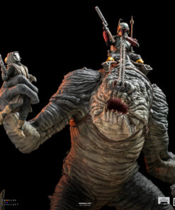 BOBA FETT & RANCOR  Demi Scale 1/20 scale statue By Iron Studios - Image 13