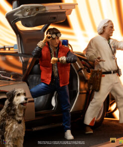 DELOREAN FULL SET Deluxe Art Scale 1/10 - Back to the Future - Image 6