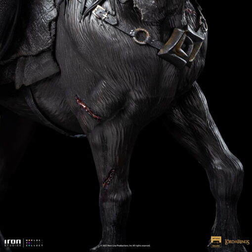 NAZGUL ON HORSE Deluxe Art Scale 1/10 LOTR By Iron studios - Image 18