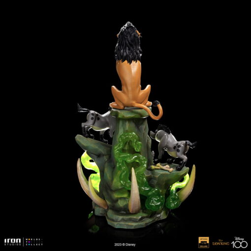 SCAR Deluxe Art Scale 1/10 - Lion King By Iron Studios - Image 13