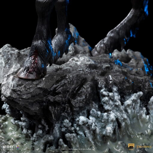NAZGUL ON HORSE Deluxe Art Scale 1/10 LOTR By Iron studios - Image 15