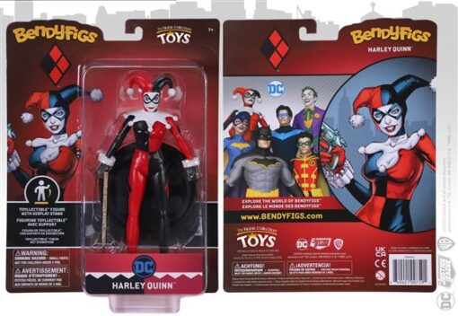 Harley Quinn Jester Bendyfig