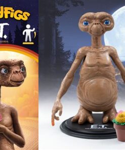 E.T. The Extra-Terrestrial 40th Anniversary Bendyfig by Noble collection - Image 3