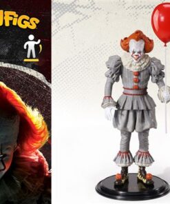 Alternative view of IT Pennywise Bendyfig by Noble collection