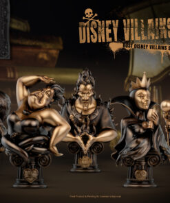 Disney Villains Series Bust Set By Beast Kingdom