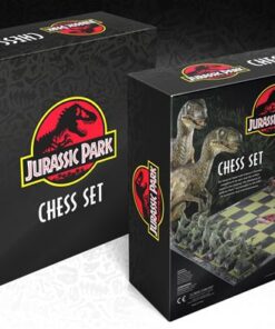 Alternative view of Jurassic Park Chess Set