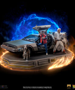 DELOREAN FULL SET Deluxe Art Scale 1/10 - Back to the Future
