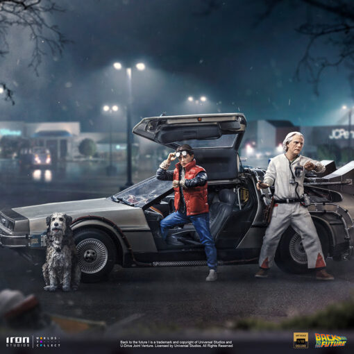 DELOREAN FULL SET Deluxe Art Scale 1/10 - Back to the Future - Image 3