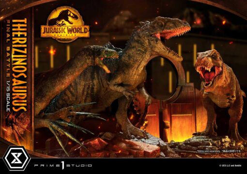 THERIZINOSAURUS FINAL BATTLE BONUS VERSION (JURASSIC WORLD: DOMINION) BY PRIME 1 STUDIOS - Image 60