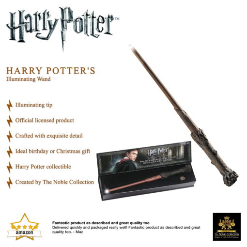 Harry Potter Wand with Illuminating Tip - Image 5