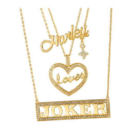 Harley Loves Joker Necklace Set - Image 2