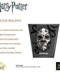 Lucius Malfoy Mask with wall display