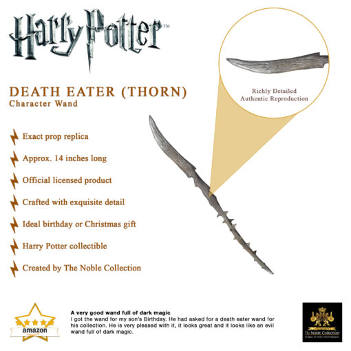 Death Eater Character Wand (thorn) - Image 5