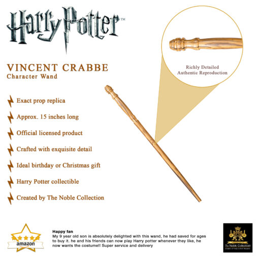 Vincent Crabbe Character Wand - Image 5