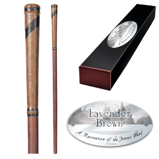 Lavender Brown Character Wand