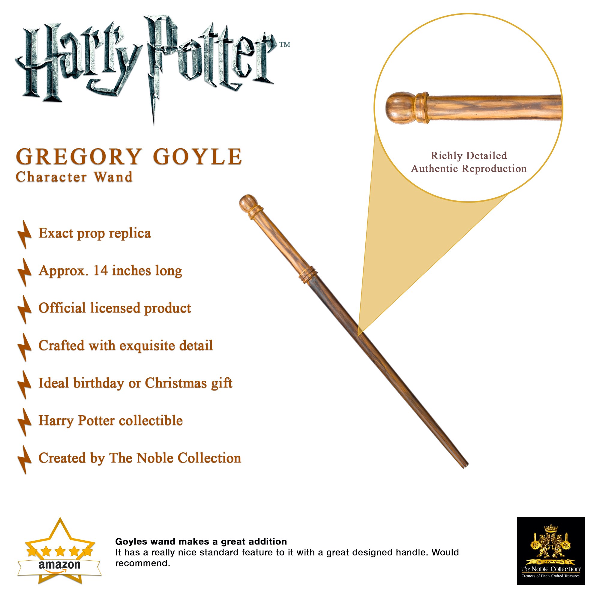 Gregory Goyle Character Wand - Image 4