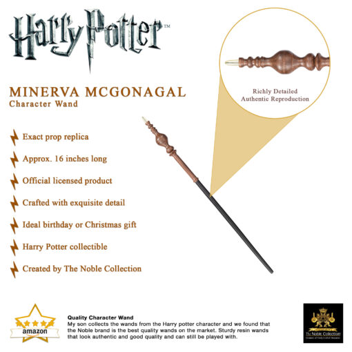 Professor Minerva McGonagall Character Wand - Image 5