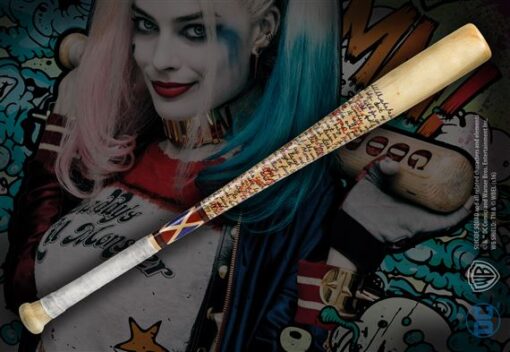 Harley Quinn Baseball Bat By Noble Collection