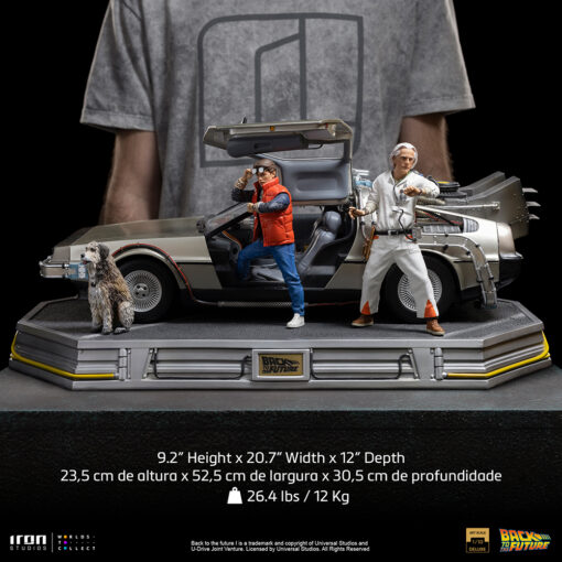 DELOREAN FULL SET Deluxe Art Scale 1/10 - Back to the Future - Image 2