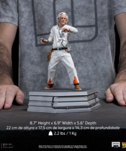 Alternative view of DOC BROWN Art Scale 1/10 - Back to the Future