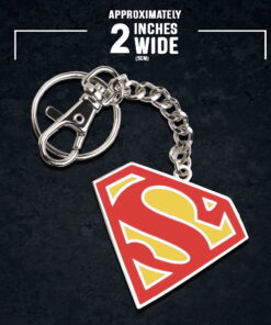 Superman 5cm Colour Logo Keychain - Image 4