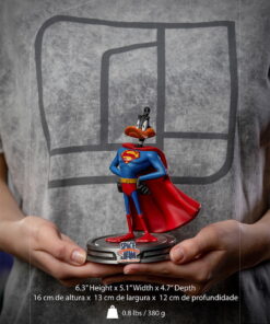 Alternative view of Daffy Duck Superman  1:10 Scale Statue  By  Iron Studios